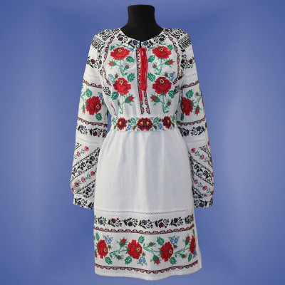 Embroidered dress "Magic"